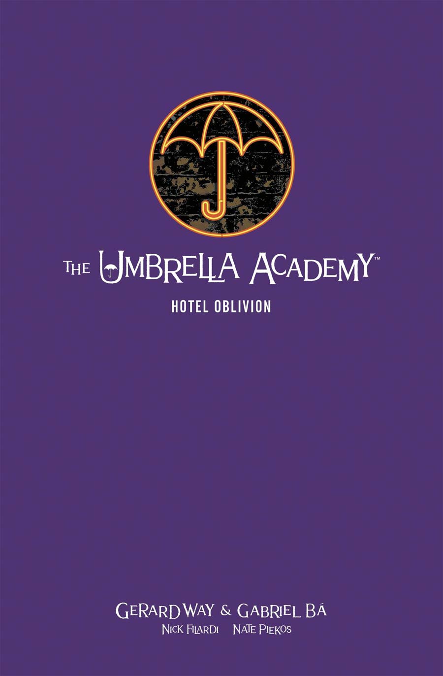 Umbrella Academy Library Edition Vol 3 Hotel Oblivion HC