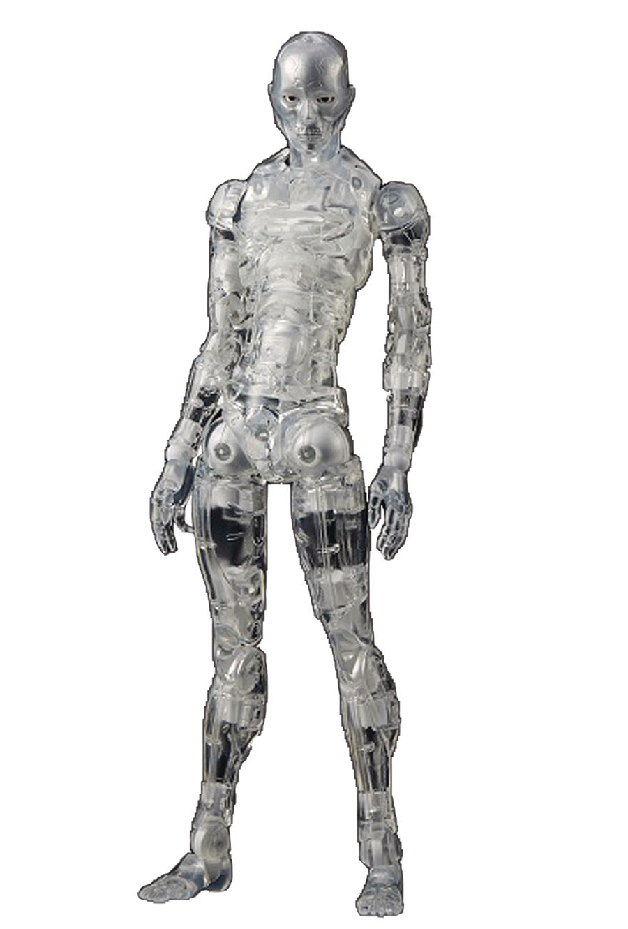 Toa Heavy Industries Synthetic Human (Clear) Previews Exclusive 1/6 Scale Action Figure