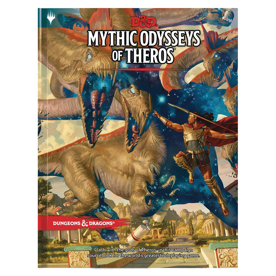 Dungeons & Dragons RPG Mythic Odysseys Of Theros HC Regular Cover