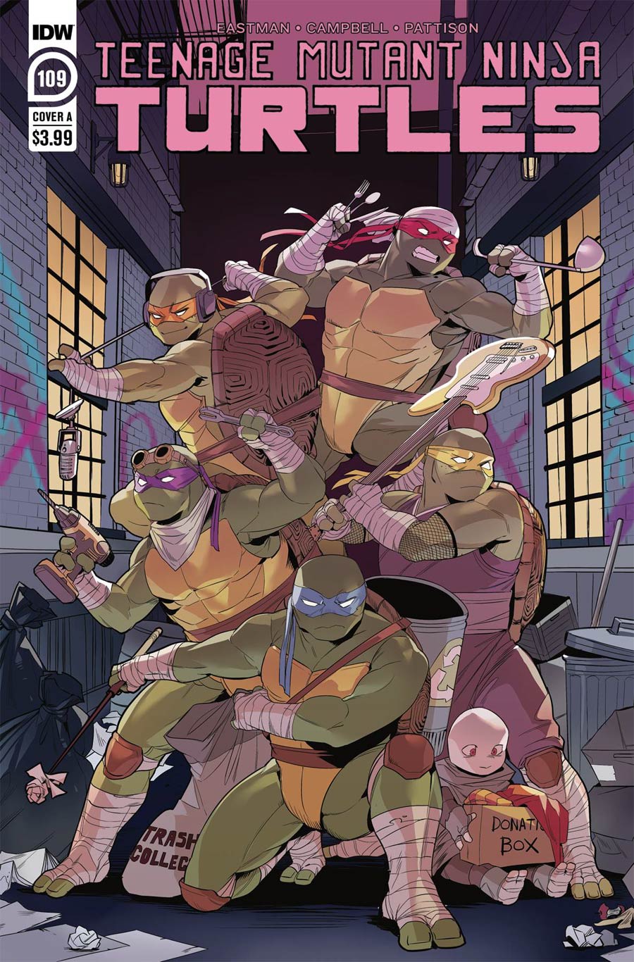 TMNT Teenage Mutant Ninja Turtles #112 Cvr A Nishijima (IDW, 2020) NM –  Imagine That! Comics