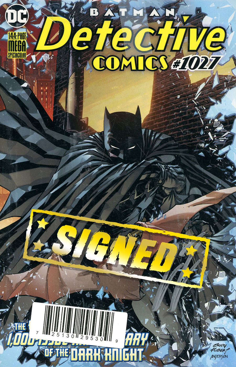 Detective Comics Vol 2 #1027 DF Signed By James Tynion IV Plus 1