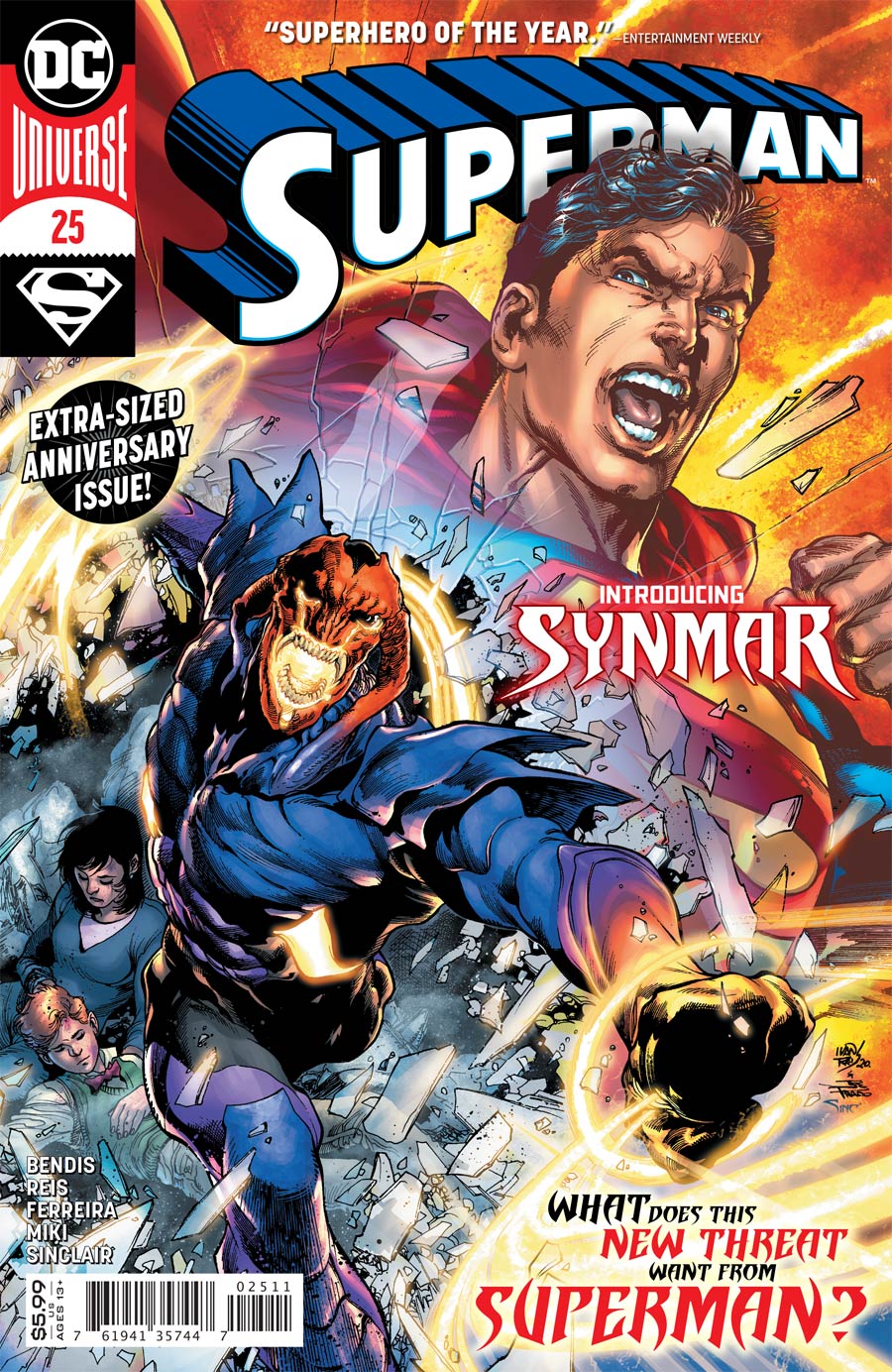 Superman Vol 6 #25 Cover A Regular Ivan Reis & Joe Prado Cover