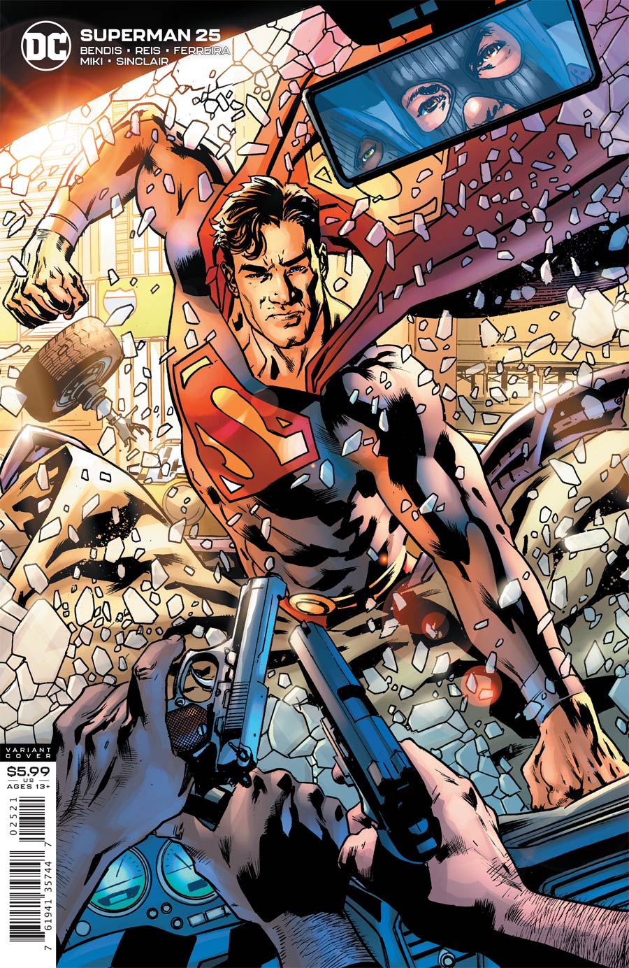 Superman Vol 6 #25 Cover B Variant Bryan Hitch Cover