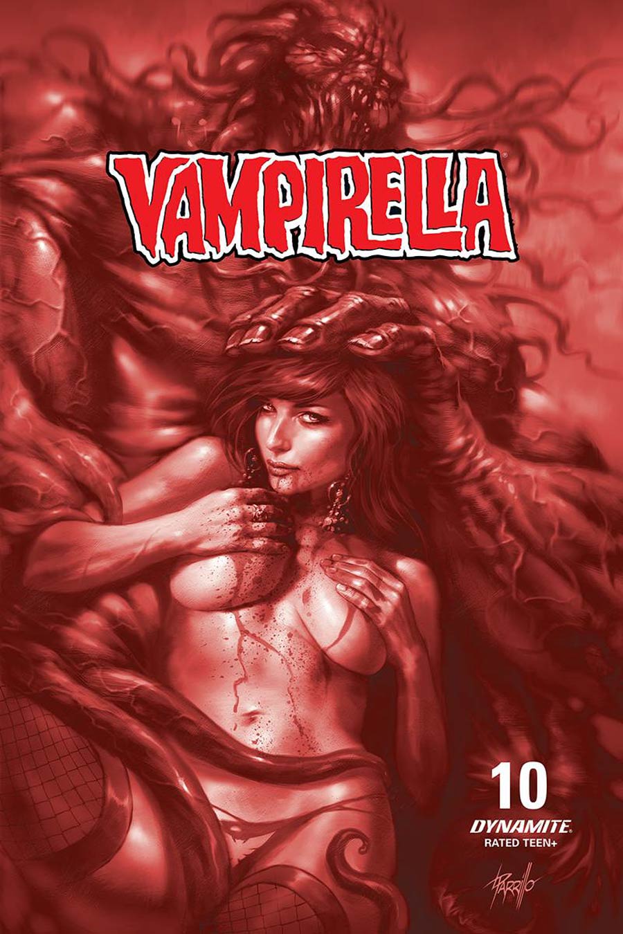 Vampirella Vol 8 #10 Cover L Incentive Lucio Parrillo Tint Cover