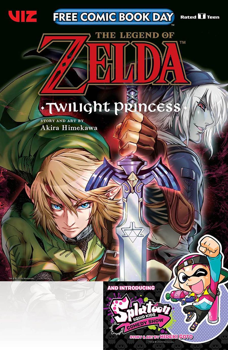 Legend Of Zelda Twilight Princess / Splatoon Squid Kids Comedy Show Preview FCBD 2020