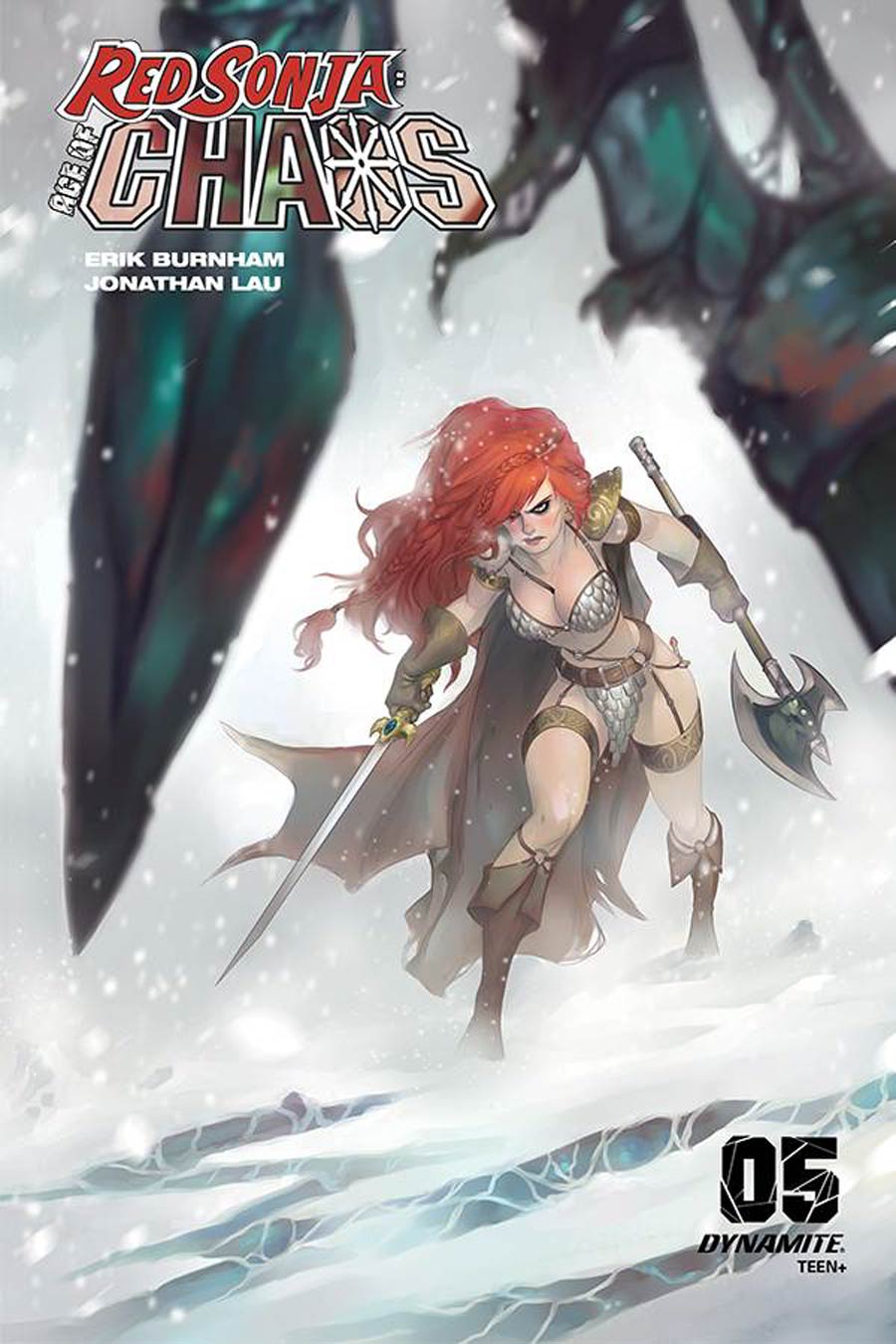 Red Sonja Age Of Chaos #5 Cover G Variant Meghan Hetrick Cover