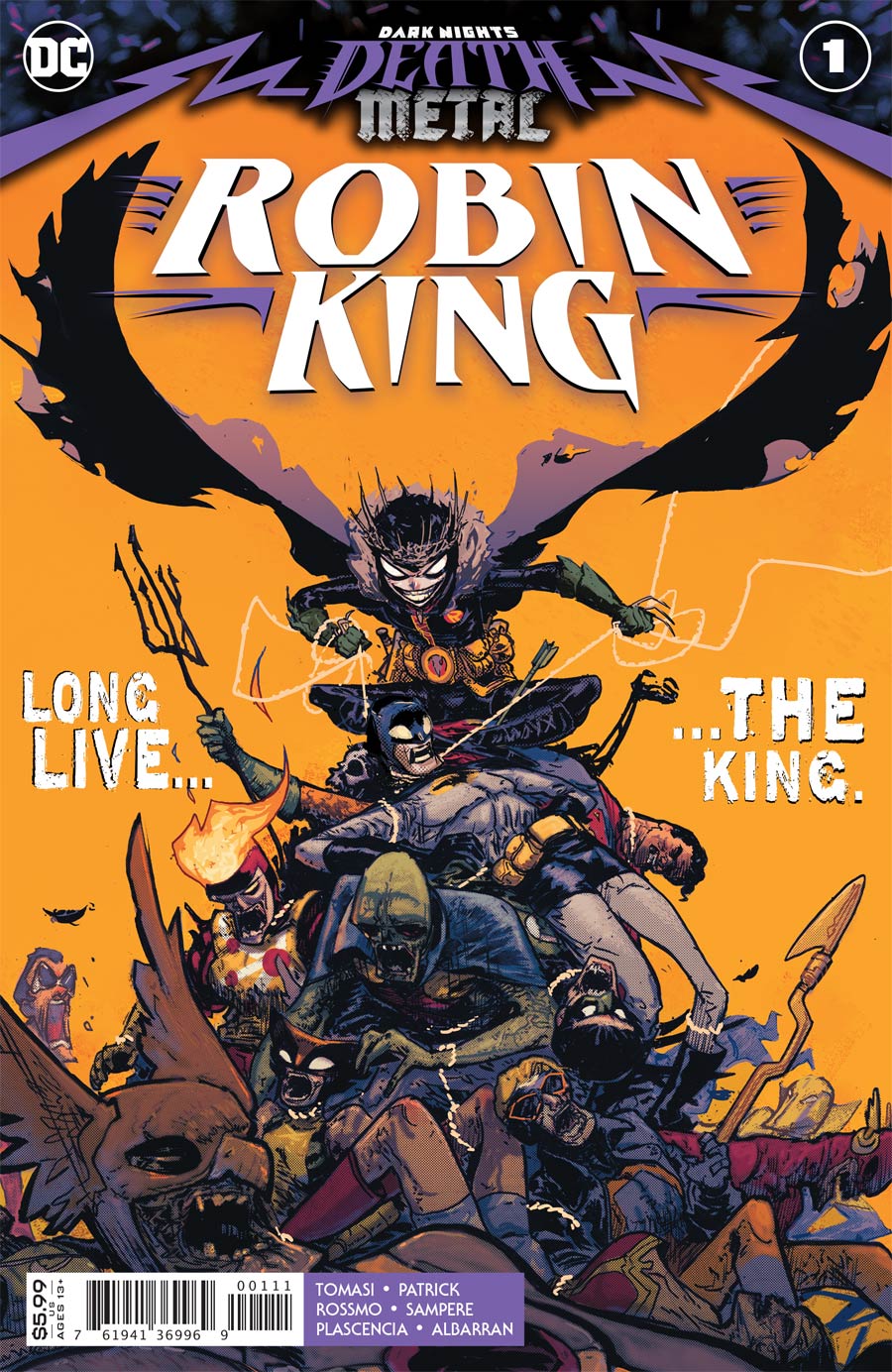 Dark Nights Death Metal Robin King One Shot Cover A Regular Riley Rossmo Cover