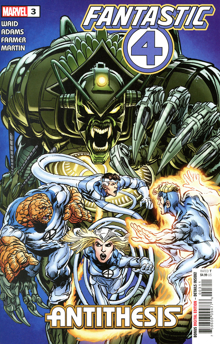 Fantastic Four Antithesis #3 Cover A Regular Neal Adams Cover