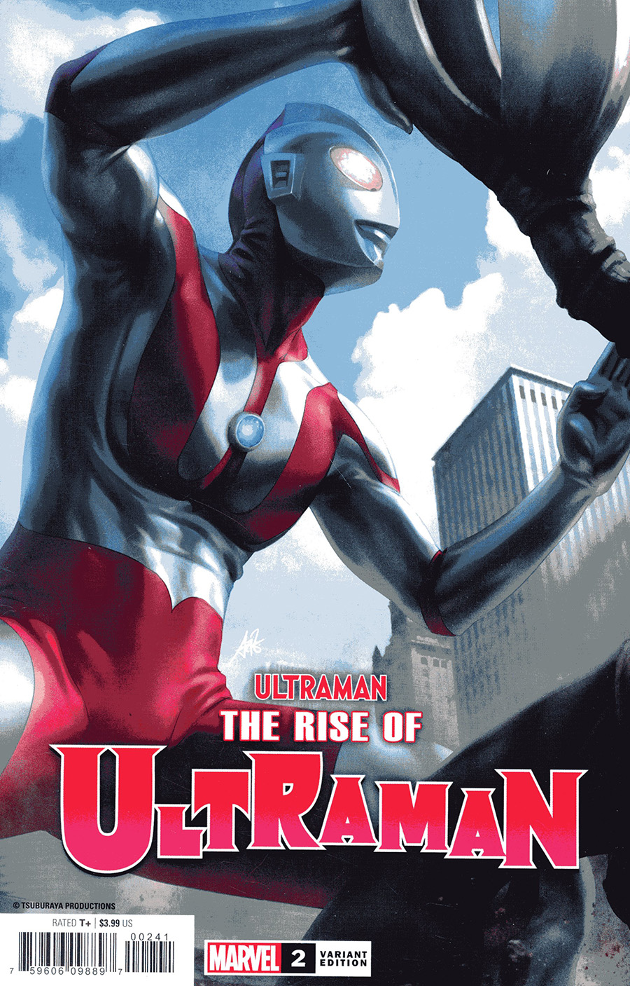 Ultraman Rise Of Ultraman 2 Cover C Variant Stanley Artgerm Lau Cover Midtown Comics