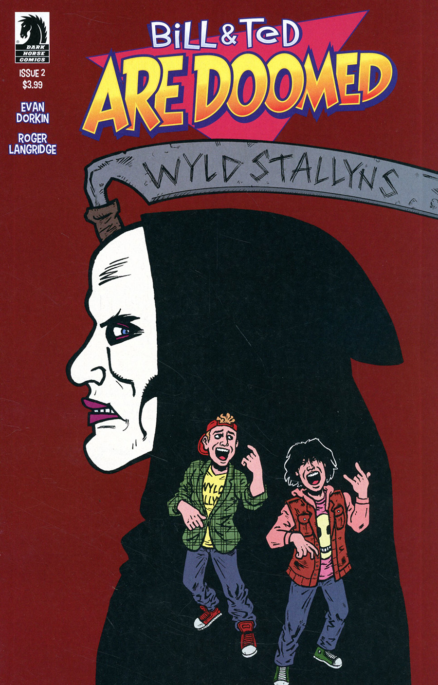 Bill & Ted Are Doomed #2 Cover A Regular Evan Dorkin & Sarah Dyer Cover