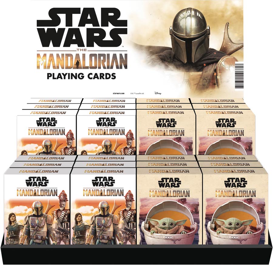 mandalorian playing card