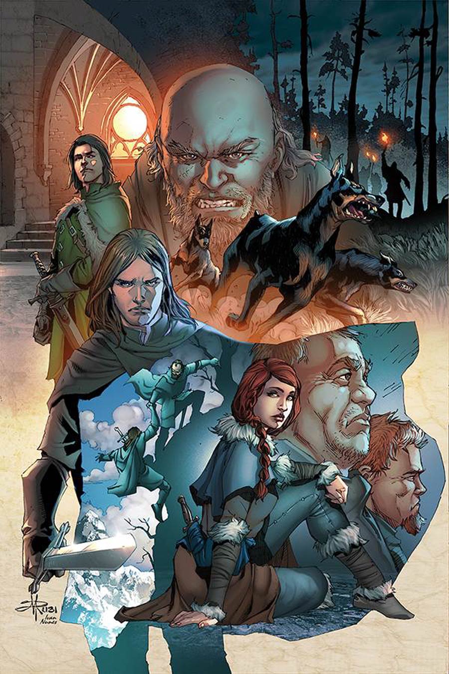 Game Of Thrones Clash Of Kings Vol 2 #8 Cover C Incentive Mel Rubi Virgin Cover