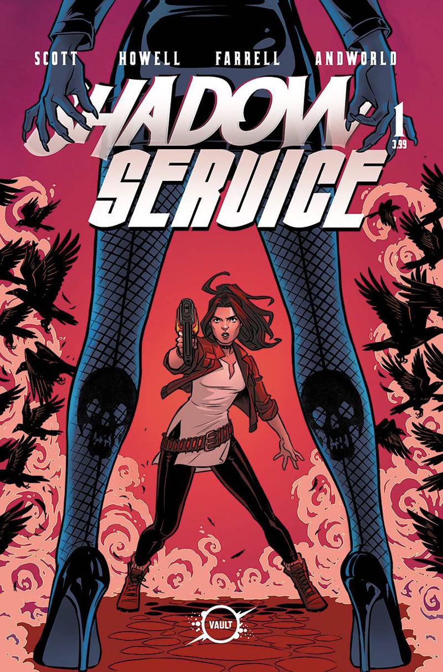 Shadow Service #1 Cover C Variant Corin Howell & Rebekah Isaacs Cover