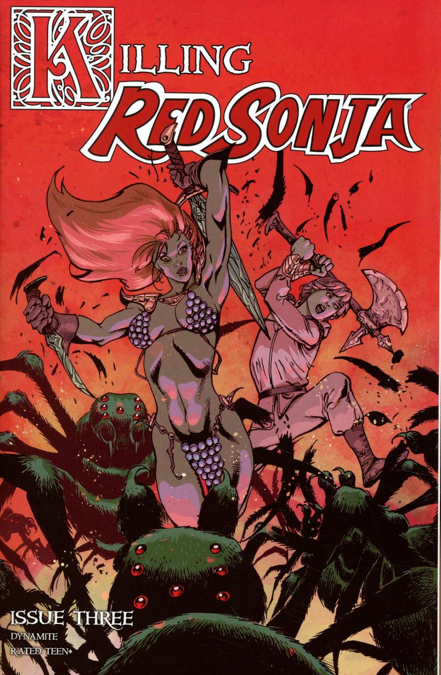 Killing Red Sonja #3 Cover C Variant Roberto Castro Cover