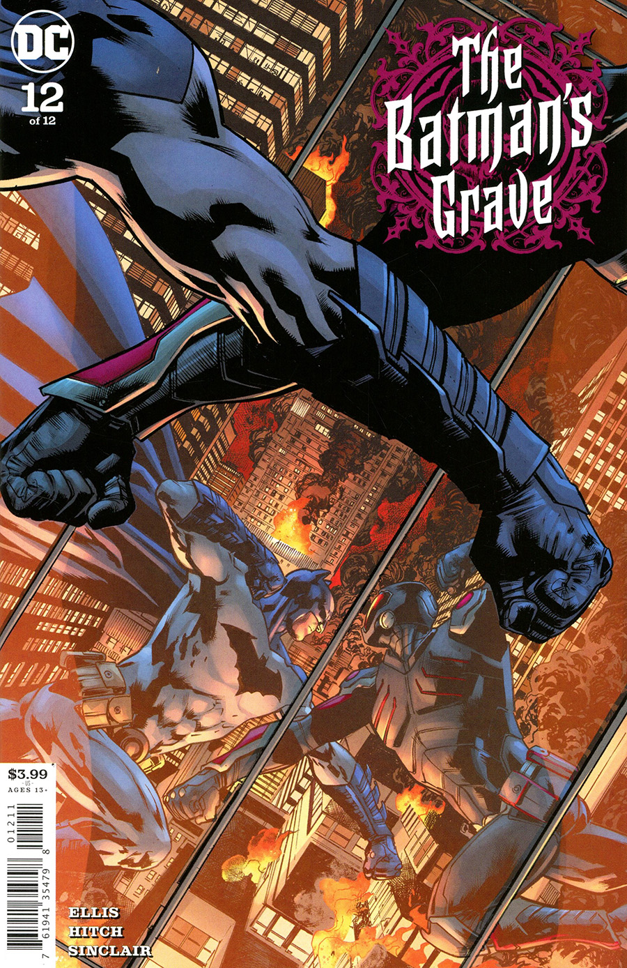 Batmans Grave #12 Cover A Regular Bryan Hitch Cover