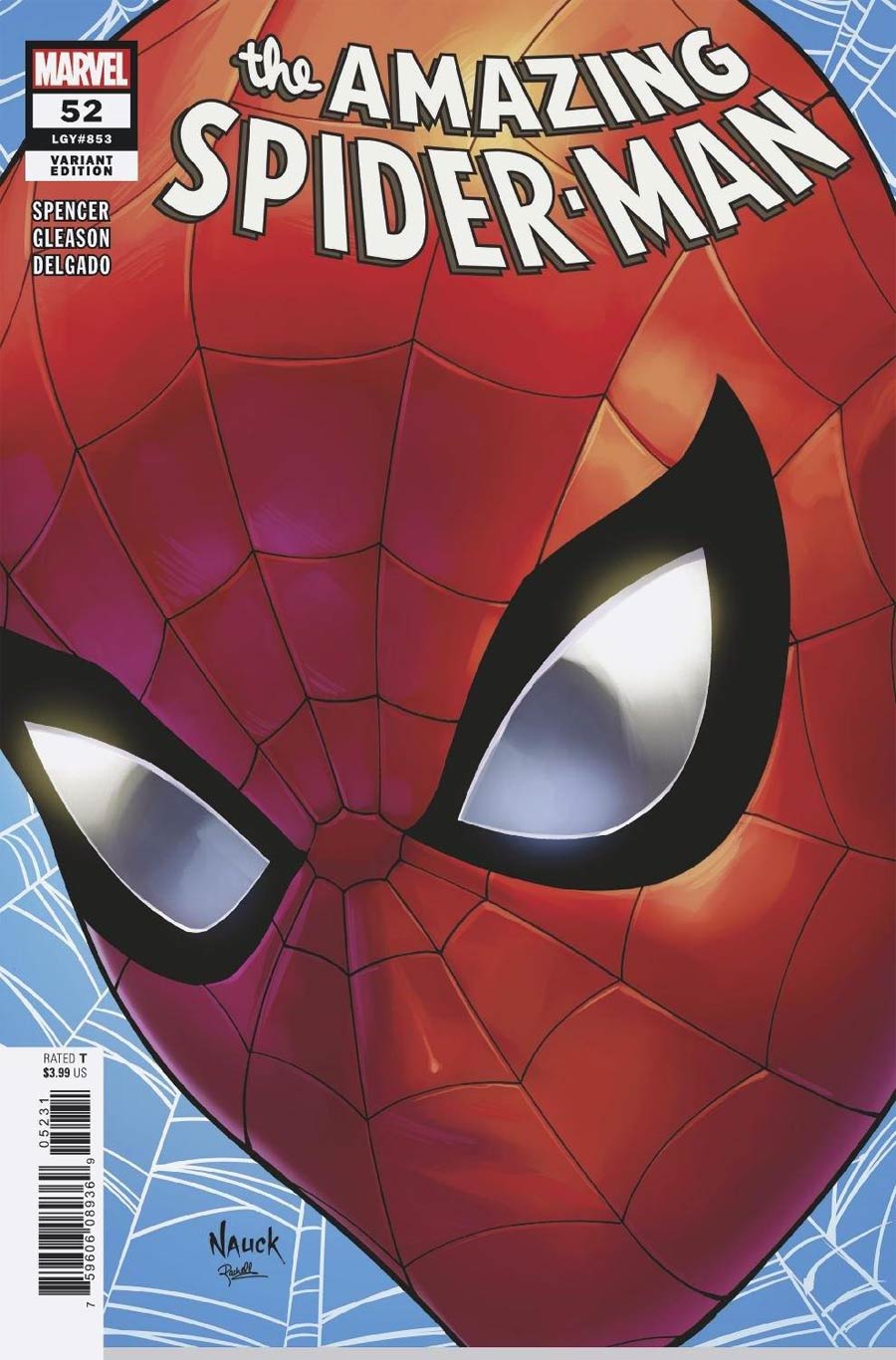 Amazing Spider-Man Vol 5 #52 Cover C Variant Todd Nauck Headshot Cover