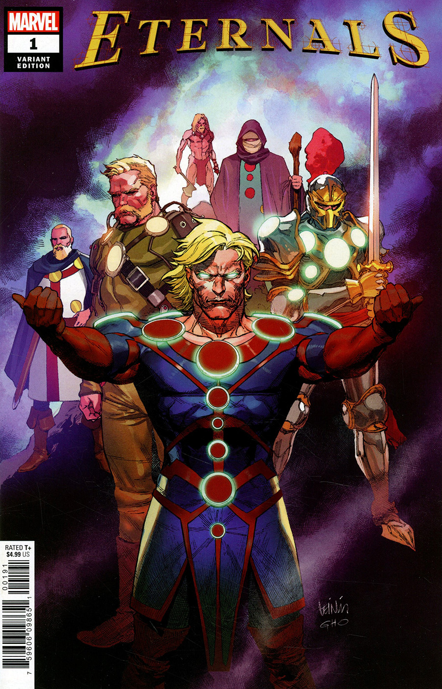 Eternals Vol 5 #1 Cover D Variant Leinil Francis Yu Cover