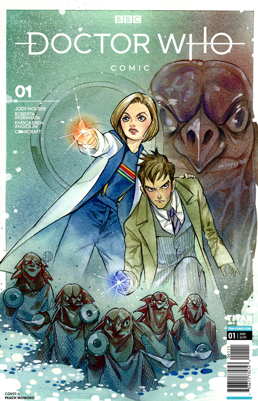 Doctor Who Comic #1 Cover A Regular Peach Momoko Cover