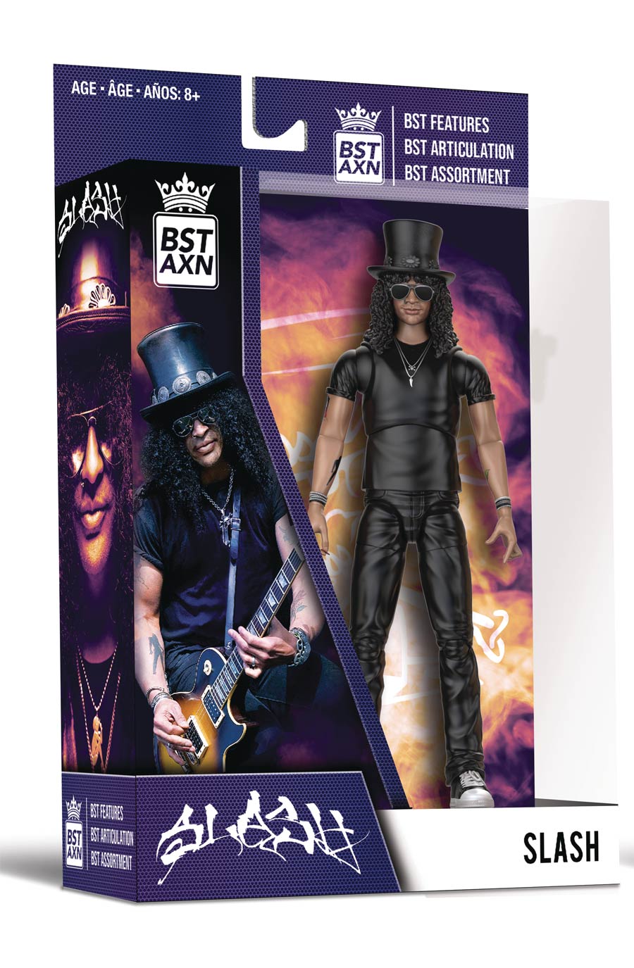 Guns N Roses Slash - The Loyal Subjects BST AXN 5 Action Figure