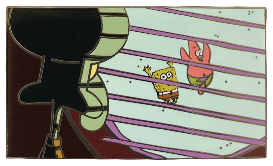 SpongeBob SquarePants Squidward Looking Out The Window Pin