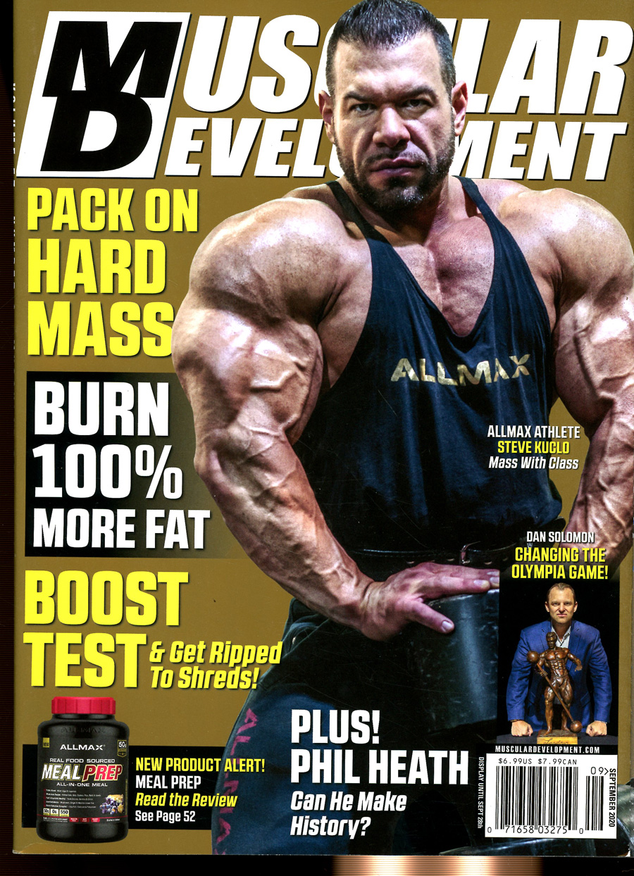 Muscular Development Magazine Vol 57 #9 September 2020