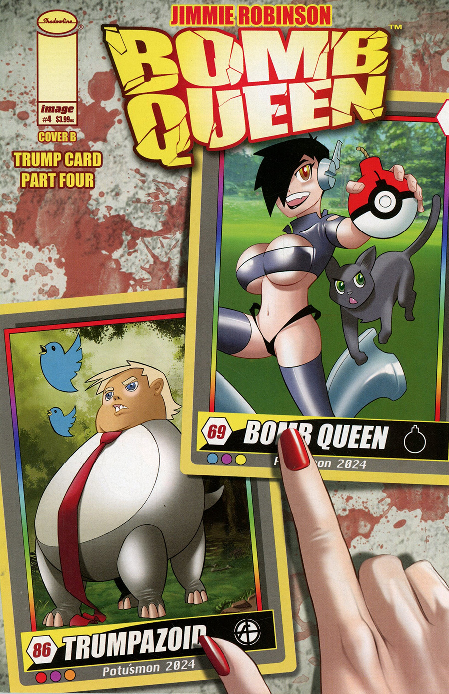 Bomb Queen Trump Card #4 Cover B Variant Jimmie Robinson Cover