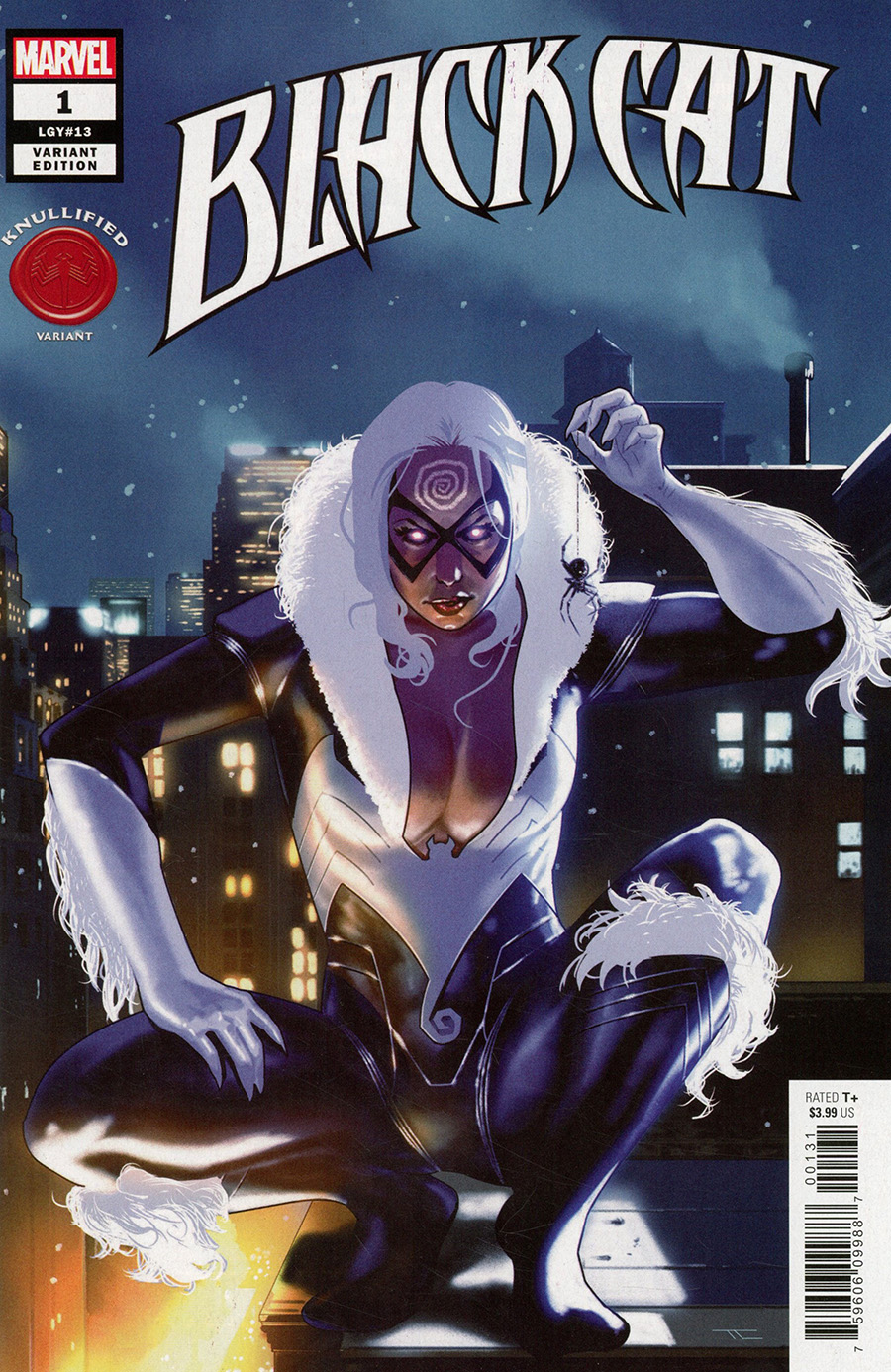 Black Cat Vol 2 #1 Cover B Variant Taurin Clarke Knullified Cover (King In Black Tie-In)