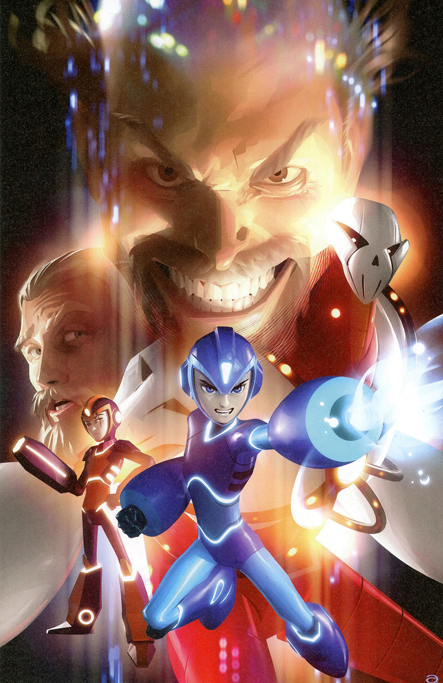 Mega Man Fully Charged #5 Cover B Variant Alex Garner Cover