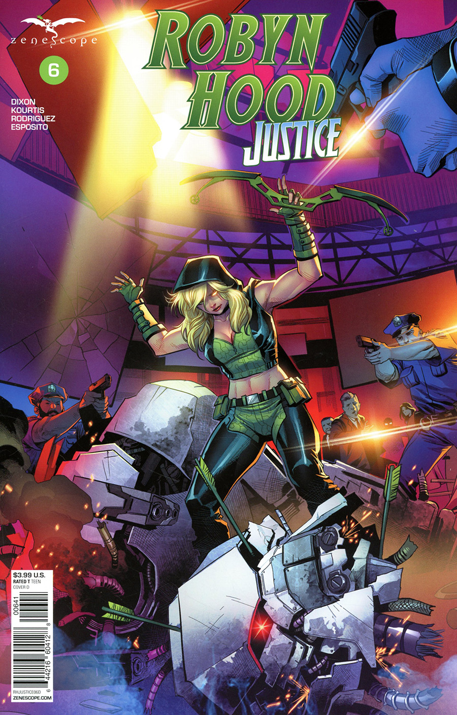 Grimm Fairy Tales Presents Robyn Hood Justice #6 Cover D Martin Coccolo