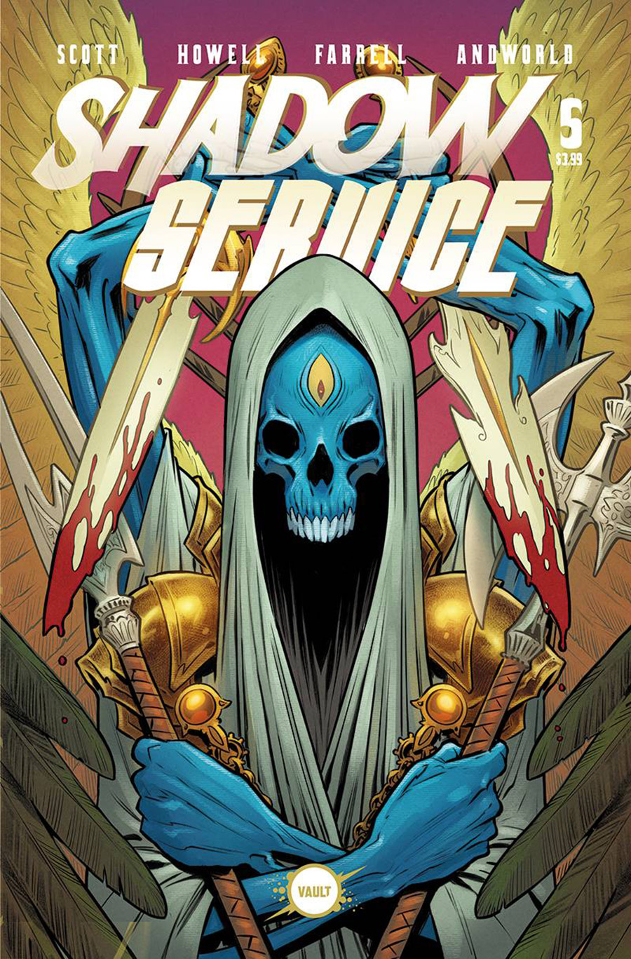 Shadow Service #5 Cover B Variant Rebekah Isaacs Cover