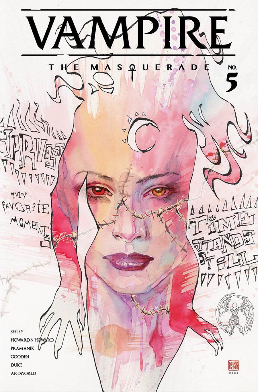 Vampire The Masquerade #5 Cover B Variant David Mack Cover