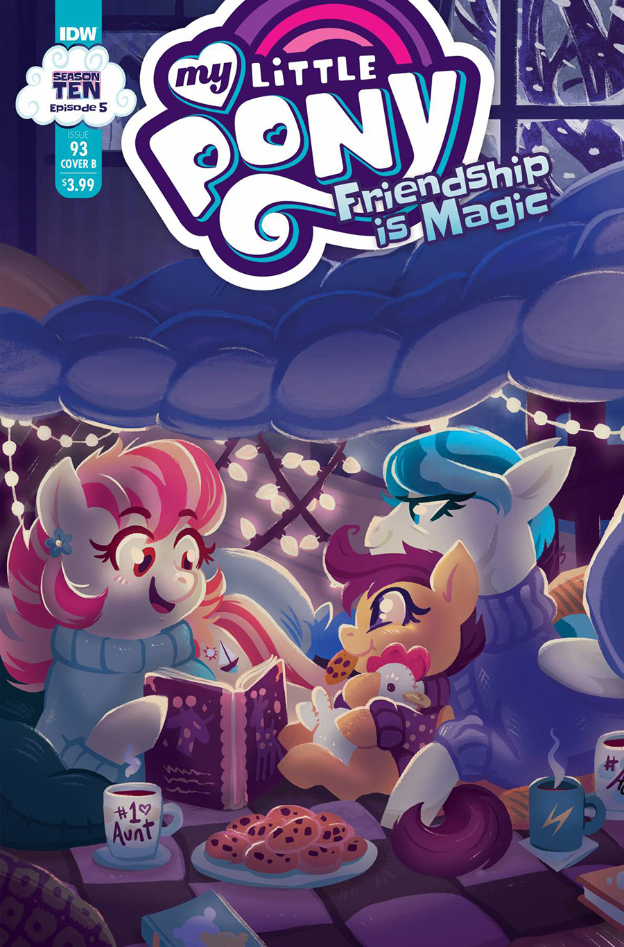 My Little Pony Friendship Is Magic #93 Cover B Variant JustaSuta Cover