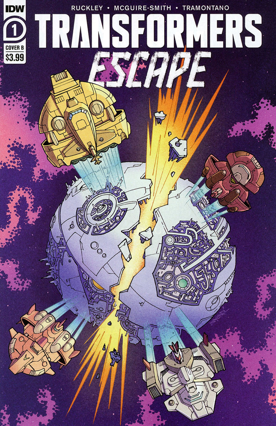 Transformers Escape #1 Cover B Variant Winston Chan Cover