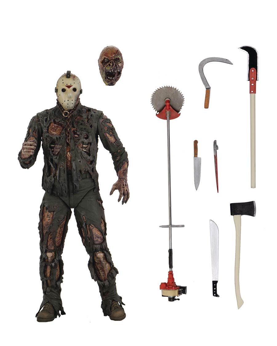 Friday The 13th Part 7 New Blood Jason Ultimate 7-Inch Action Figure - RESOLICITED