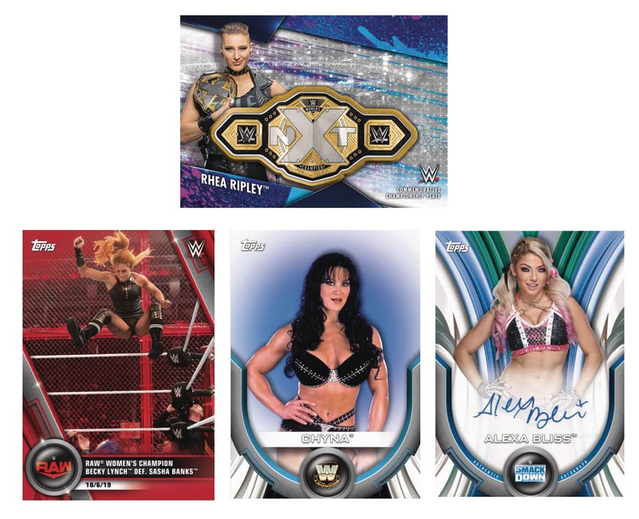 Topps 2020 WWE Womens Division Trading Cards Box