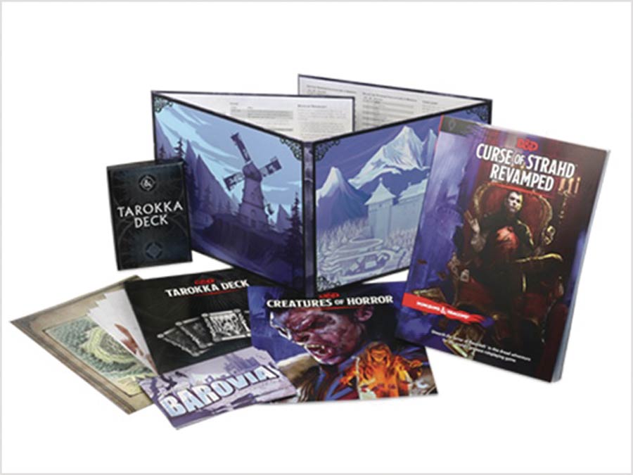 Dungeons & Dragons RPG 5E Curse Of Strahd Revamped Boxed Set