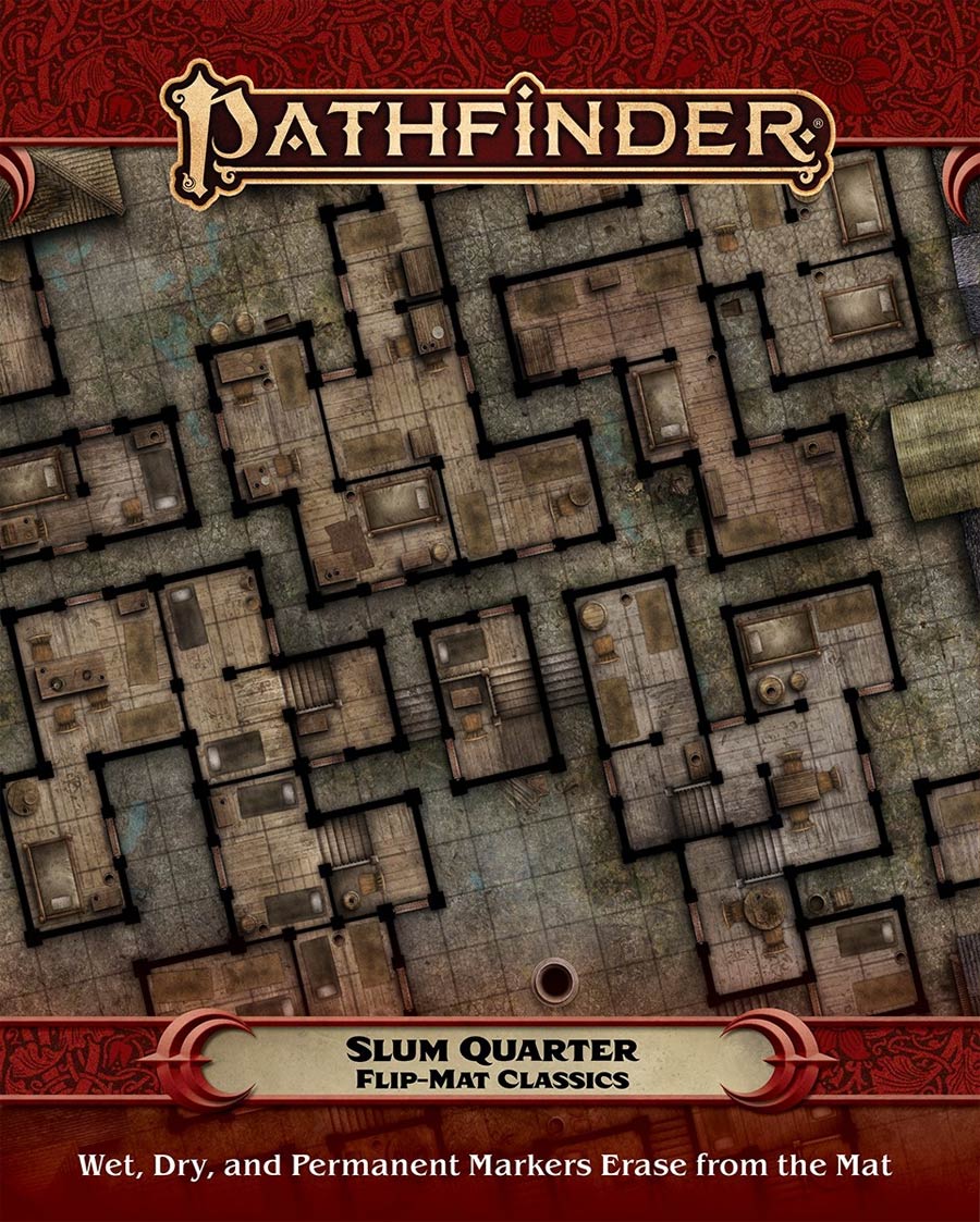 Pathfinder Flip-Mat - Slum Quarter (P2)