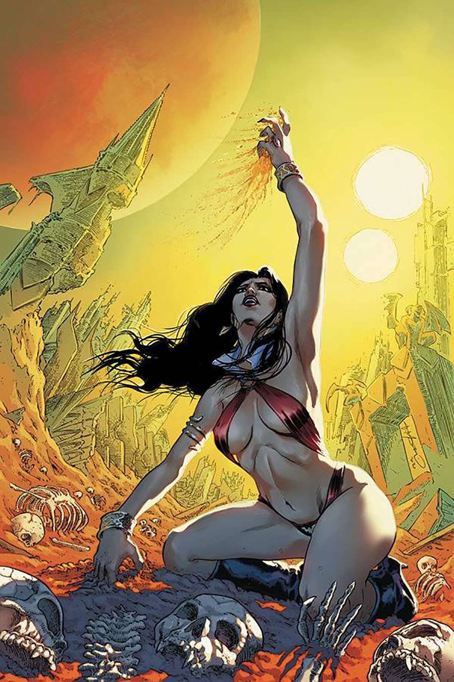 Vampirella Vol 8 #17 Cover U Limited Edition Giovanni Timpano Virgin Cover