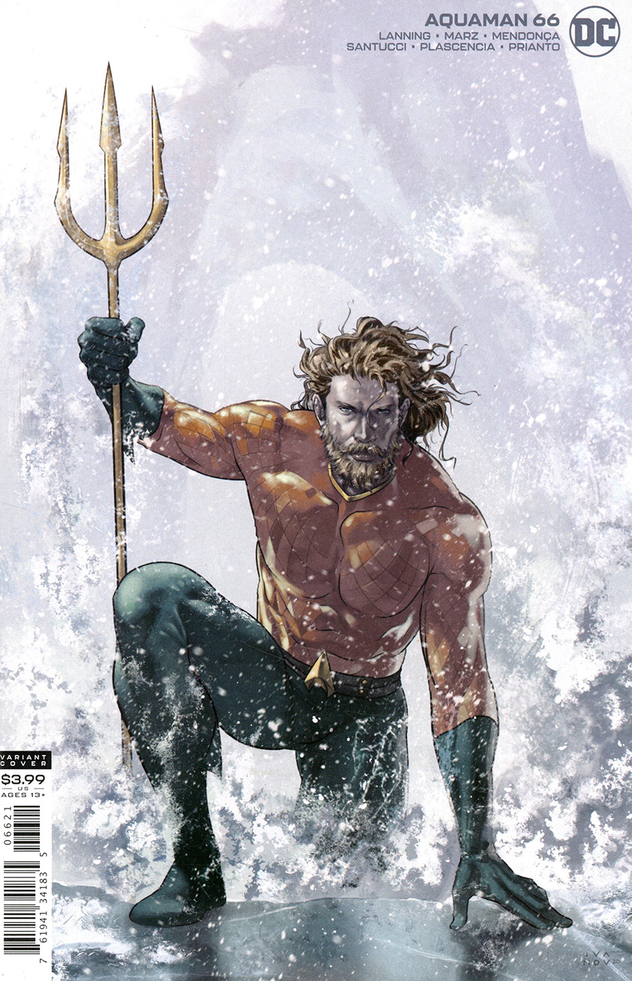 Aquaman Vol 6 #66 Cover B Variant Dima Ivanov Cover (Endless Winter Part 4)