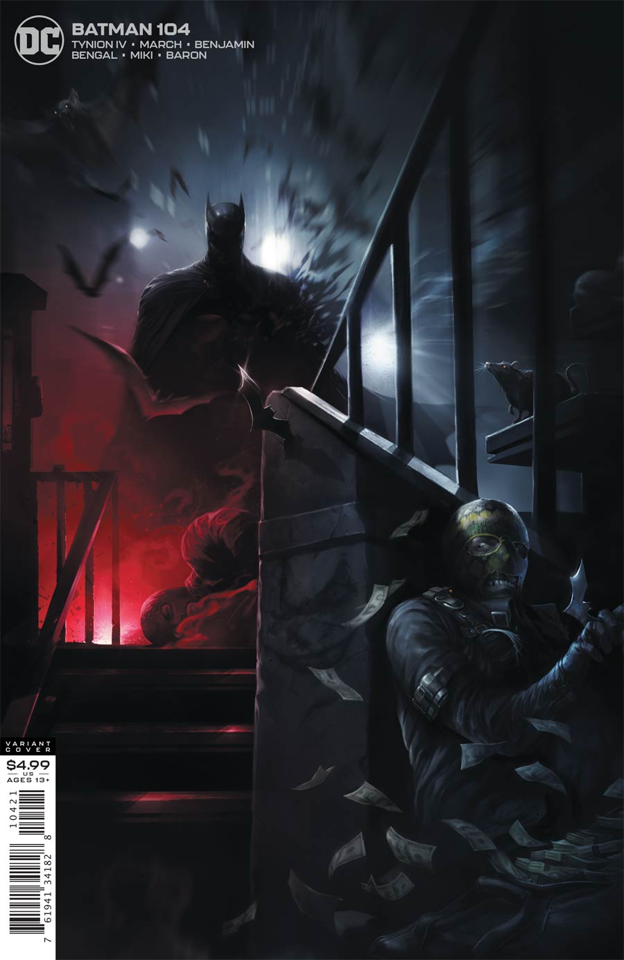 Batman Vol 3 #104 Cover B Variant Francesco Mattina Card Stock Cover