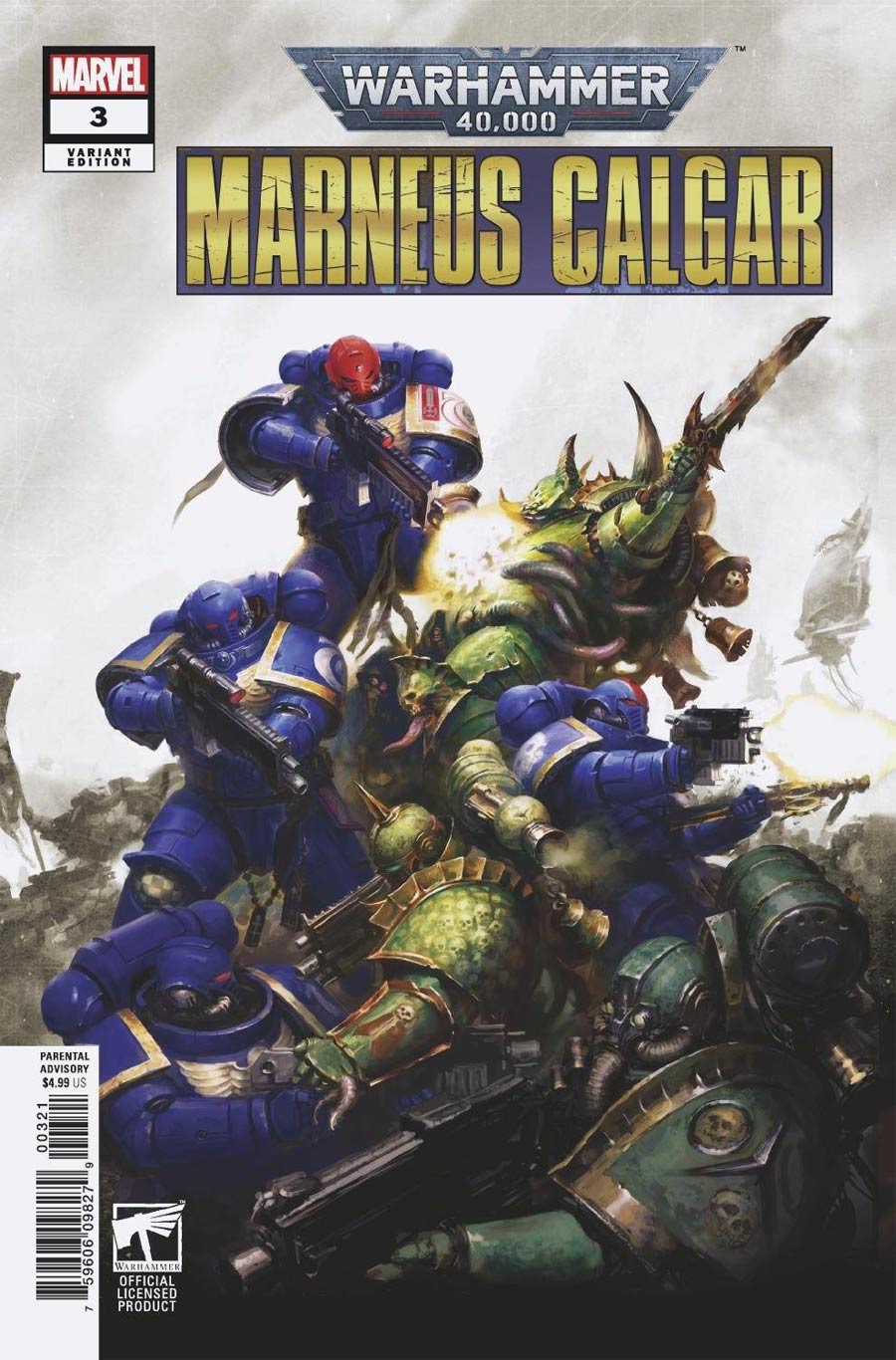 Warhammer 40000 Marneus Calgar #3 Cover B Incentive Games Workshop Variant Cover