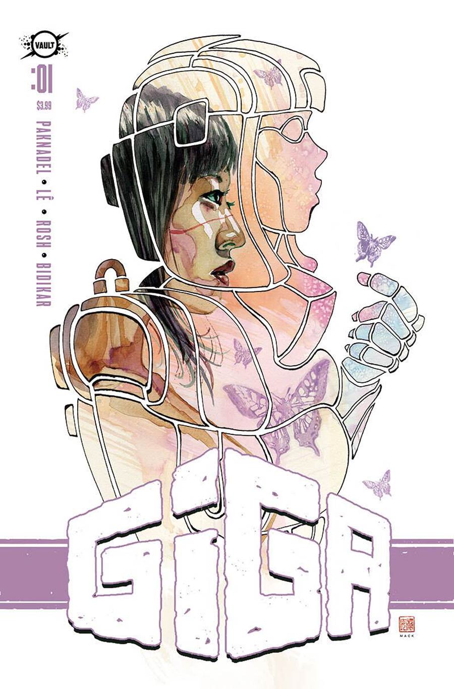 Giga #1 Cover D Incentive David Mack Variant Cover