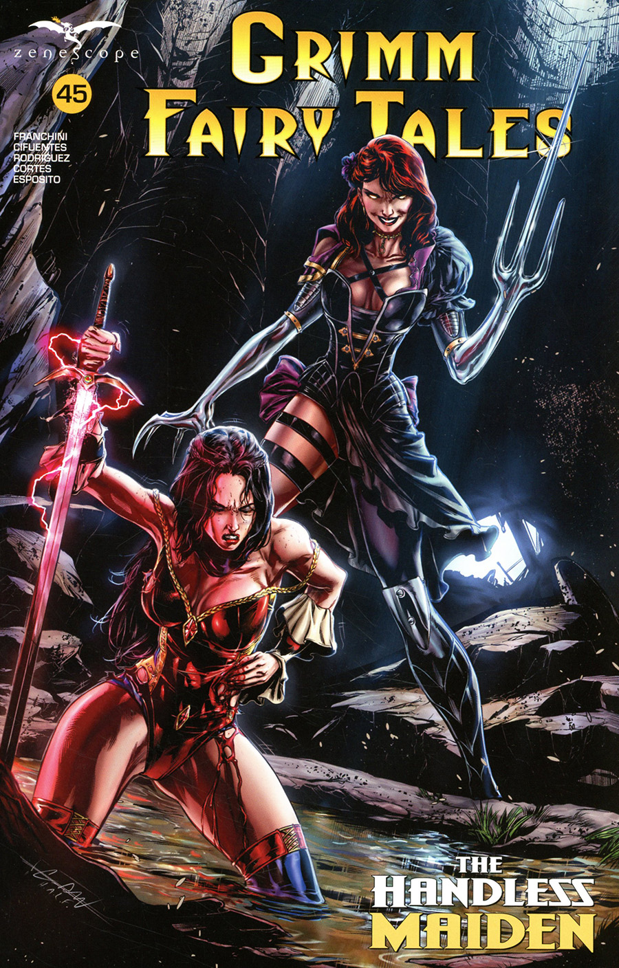 Grimm Fairy Tales Vol 2 #45 Cover B Caanan White