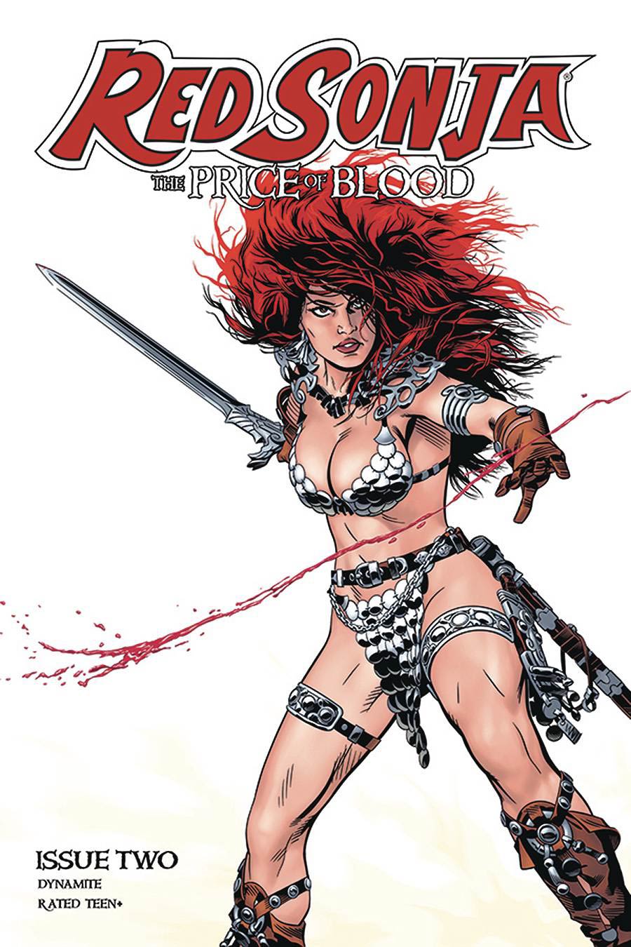 Red Sonja Price Of Blood #2 Cover B Variant Michael Golden Cover