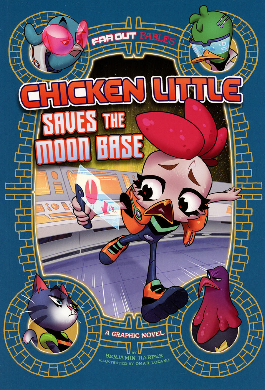 Far Out Fables Chicken Little Saves The Moon Base GN