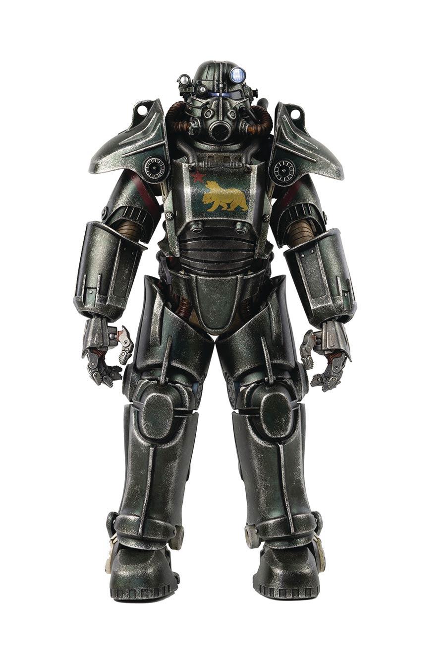 Fallout T-45 NCR Salvaged Power Armor 1/6 Scale Figure