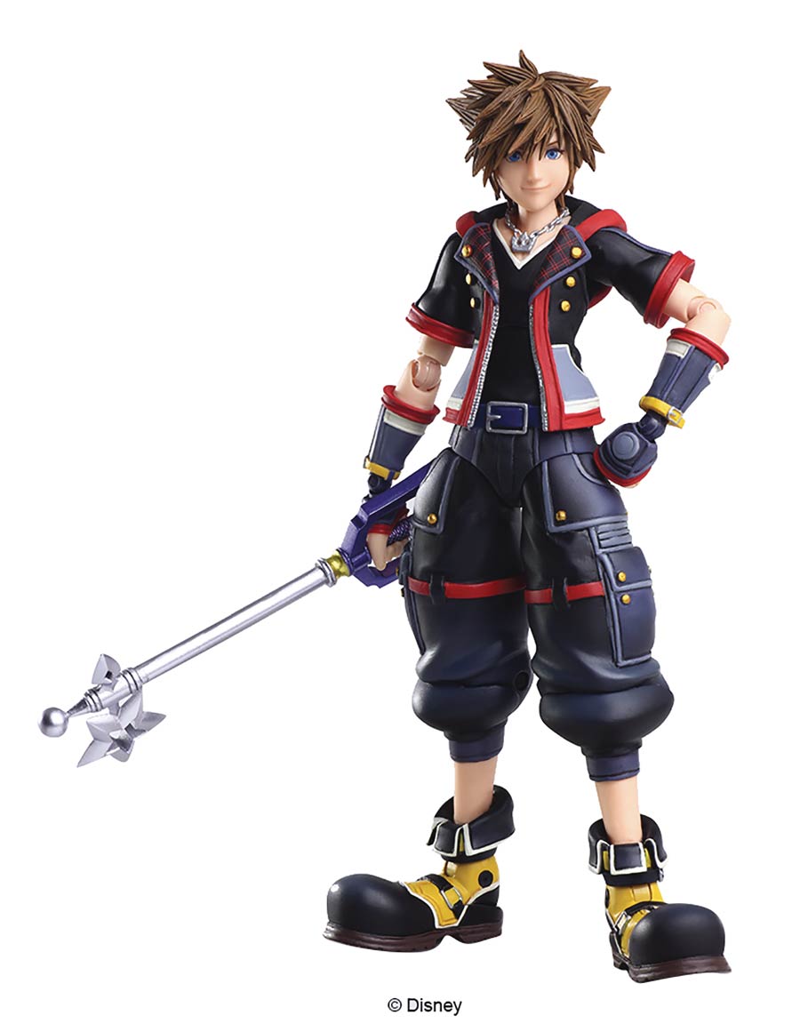 Kingdom Hearts III Bring Arts Action Figure - Sora Version 2