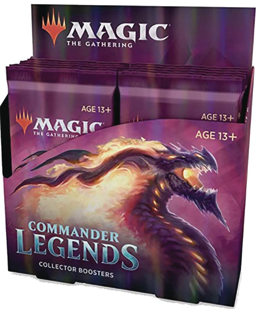 Magic The Gathering Commander Legends Collector Booster Display (12-Count)