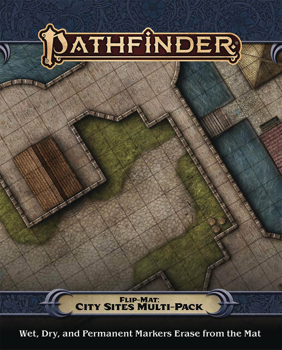 Pathfinder Flip-Mat - City Sites Multi-Pack (P2)