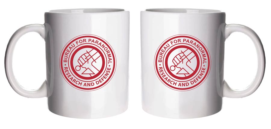 Hellboy BPRD Logo Previews Exclusive Coffee Mug